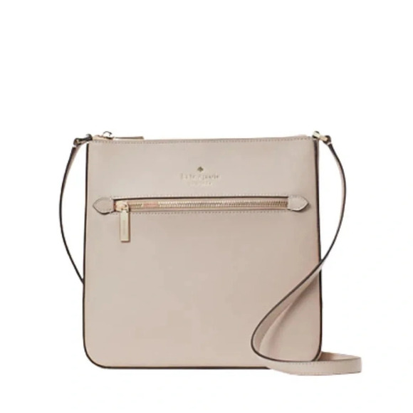 kate spade Handbags - Kate Spade Sadie North South Crossbody Tusk Leather Minimalist Chic Classic